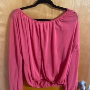 Pink top